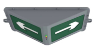 نشانگر تخلیه آتش 6 وات برای روشنایی تونل مانند پایه های ضد برخورد رمپ