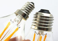 G45 لامپ های LED رشته ای 4 وات E27 شیشه ای 3300K مصرف برق کمتر