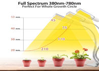 چراغ‌های باغی سرپوشیده با بدنه آلیاژ آلومینیوم / چراغ‌های رشد گیاهی LED AC85 - 265 ولت