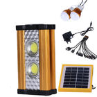 چراغ خورشیدی با باتری و کانکتورهای USB چند عملکردی برای روشنایی اضطراری