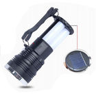 باتری قابل شارژ SMD2835 Ip55 خورشیدی چراغ قوه LED مشعل ضد آب برای چادر