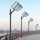 Ip65 All In One Solar Street Light در فضای باز ضد آب 200 وات تا 600 وات برای جاده
