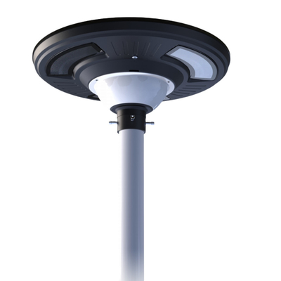 نور بازه ای UFO خورشیدی با کیفیت بالا رنگ RGB با سنسور نور و کنترل از راه دور برای پارک باغ و جاده