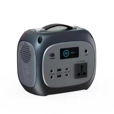 نیروگاه اضطراری قابل حمل با ظرفیت پنل خورشیدی 256WH 300W برای کمپینگ یا استفاده خانوادگی