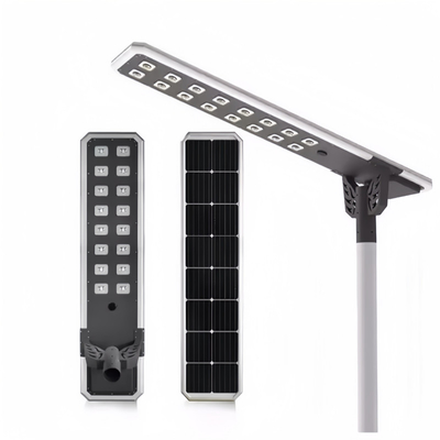 مرطوب آلومینیوم خانه همه در یک نور خورشیدی 80w 100w 120w برای راه بالا و یا پارکینگ
