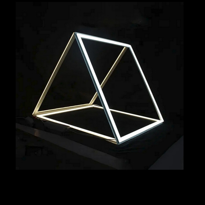 طراحی DIY 595x595 روشنایی لبه داخلی LED روشنایی قاب پانل متراکم برای مرکز خرید دفتر