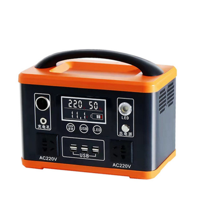 طرح جدید 510WH نیروگاه حمل و نقل 500w در فضای باز خانه نیروگاه برای اورژانسی و یا کمپینگ