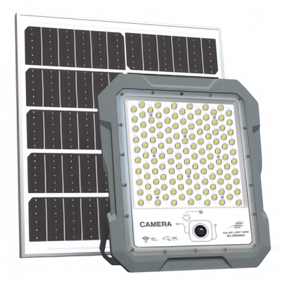 دوربین مدار بسته با کیفیت بالا 100w 200w 300w 500w 800w چراغ امنیتی دیوار با دوربین 1440P برای استفاده در فضای باز