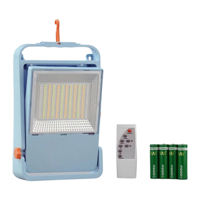 ضد آب کنترل از راه دور LED چراغ فلد اضطراری USD کابل زمان اضطراری 6 ساعت برای کمپینگ یا مورد اضطراری
