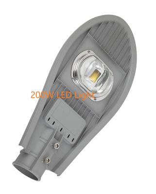 IP65 چراغ‌های خیابانی LED در فضای باز 200 وات 3000K / 6500K 130LM/W منبع نور COB