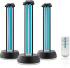 لامپ میکروب کش LED با طول موج 185 نانومتر 254 نانومتر، ضدعفونی کننده باکتری UV-C 36 وات