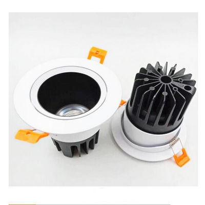 LED فرورفته COB Down نور چراغ LED سقفی زاویه پرتو 15/30/45 درجه