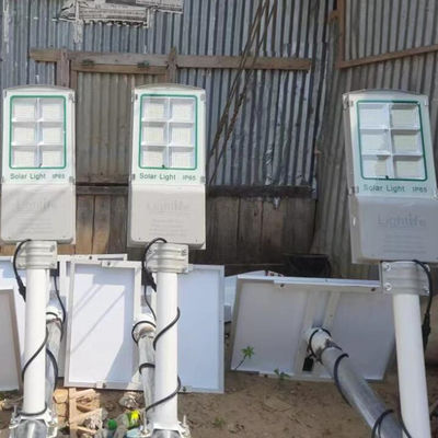 پانل خورشیدی اضافی IP65 AL Aio Solar Street Light برای 3-4 روز کار می کند