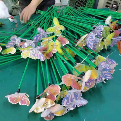 چراغ گل خورشیدی Cri70 ۱ متری ۱.۲ متری برای پارک تعطیلات
