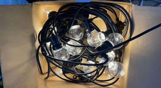 چراغ نواری با انرژی خورشیدی G50 G40 A60 Holiday Ip65