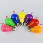 B22 3w 5w داخلی لامپ های LED رنگ های مختلف محفظه برای مهمانی ها